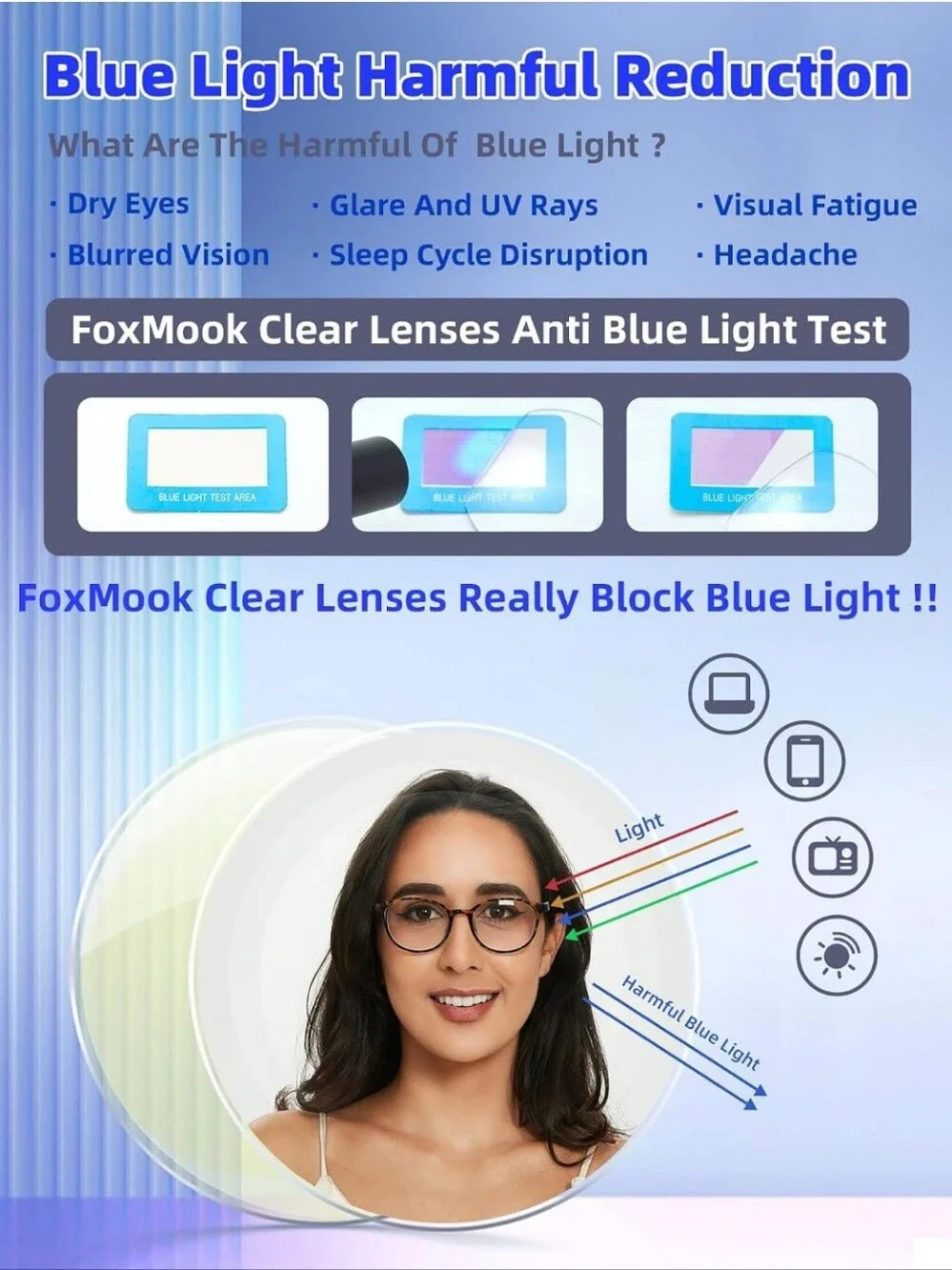 Ombre Blue Light Glasses
